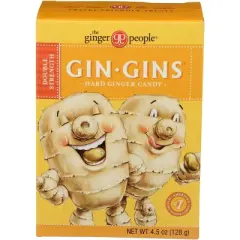 The Ginger People Hard Gin Gins Double Strength - Case of 12 - 4.5 oz