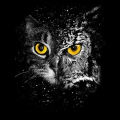 Women's Design By Humans Disguise Two Face By clingcling Racerback Tank Top