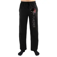 Marvel Comics The Punisher Gray Skull Print Men's Loungewear Lounge Pants Gift