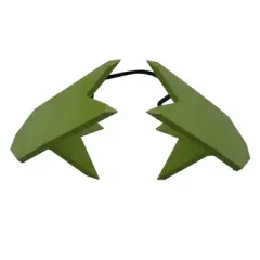 Timber Tuff TMW-61 Secure Hold Compact Log Dog Pair with Attached Rope, Green