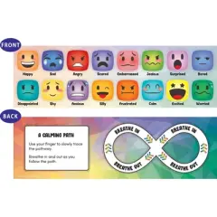 Teacher Created Resources&reg; Social-Emotional Mood Meters, 11-1/2" x 3-1/2", Pack of 36