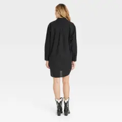 Women's Long Sleeve Mini Shirtdress - Universal Thread&trade;