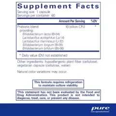 Pure Encapsulations - Probiotic-5 - Dairy and Soy Free Probiotic Blend to Support Immune and Gastrointestinal Health - 60 Capsules