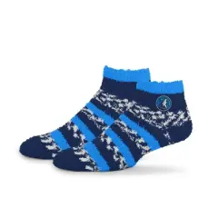 NBA Minnesota Timberwolves Multi Stripe Fuzzy Socks
