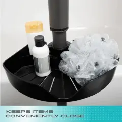 Stander Wonder Pole Bin Accessory, Storage Organizer & Shower Caddy