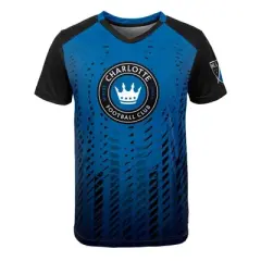 MLS Charlotte FC Boys' Sublimated Poly Soccer Jersey