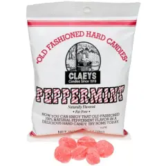 Claeys Sugared Hard Candy Peppermint
