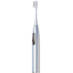 Oclean X Pro Digital Smart Toothbrush for Adults,30 Days Battery Life, 3 Modes, IPX7 Waterproof-Silver
