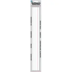 Ashley Productions&reg; Big Magnetic Sentence Strips, 3" x 24", Pack of 5
