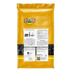 Audubon Park 10lb Black Oil Sunflower Wild Bird Food: Energy-Rich, Easy-to-Open Seeds, Attracts Variety