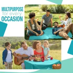 Crown Display 40 inch x 100 Feet Disposable Plastic tablecloth roll