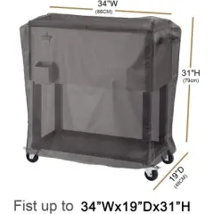 Akefit Ice Cart Cover Waterproof Outdoor Protective 34 Inch Durable