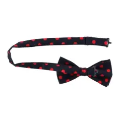 CTM Men's Polka Dot Bow Tie and Pocket Square