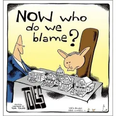 Now Who Do We Blame? - by  Tom Toles (Paperback)