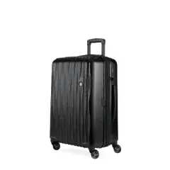 SWISSGEAR Energie Hardside Medium Checked Spinner Suitcase