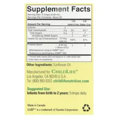 ChildLife Essentials InfantBiotics, Probiotic Drops, 0.27 fl oz (8 ml)