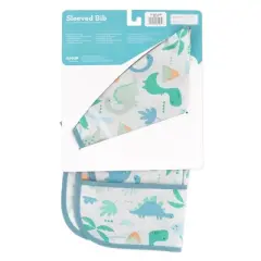 Bumkins Sleeved Bib - Dinosaurs
