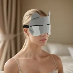 Unique Bargains Soft Cartoon Tears Sleep Mask 1 Pc