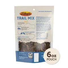 Zukes Trail Mix Chicken Cranberry Flavor Chewy Dog Treats - 6oz/8ct