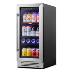 Yeego 80 Can Beverage Cooler,15 inch Built-In Beverage Refrigerator for Home & Office