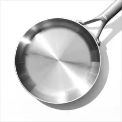 OXO 12" Mira Tri-Ply Stainless Steel Open Frypan Silver