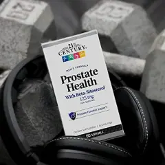 21St Century Prostate Health With Beta-Sitosterol (125Mg) Softgels 60Ct