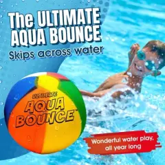 Activ Life Ultimate Larger 3" Size Skip Balls (Beach Ball) Beach Pool Toys for Kids Ages 8-12 Year Old Boys Girls Gifts Basket