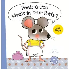 Peek-A-Poo What's in Your Potty? - (Little Mouse) by  Guido Van Genechten (Hardcover)