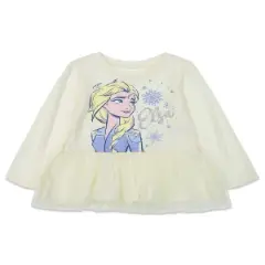 Disney Frozen Elsa Anna Frozen Girls T-Shirt and Leggings Outfit Set Infant to Little Kid