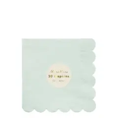 Meri Meri Large Mint Sorbet Paper Napkins (Pack of 20)
