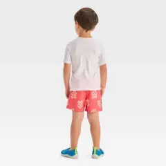 Toddler Boys' Crab Printed Rash Guard Set - Cat & Jack&trade; Red