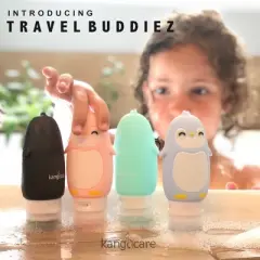 Kanga Care Travel Buddiez - Penguin Family (4 pack) Multicolored