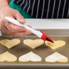 Cuisipro Silicone Basting Brush, 8-Inch, White