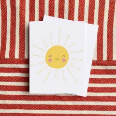 Thank You Greeting Card Pack (3ct) "Sunshine Thanks" by Ramus & Co