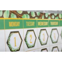 Teacher Created Resources&reg; Eucalyptus Calendar Bulletin Board Set