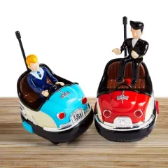 FAO Schwarz Premium 2-Player Remote Control Toy Bumper Car Set