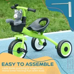Resenkos Kids TricycleKids Tricycle for Toddlers Age 2-5 with Adjustable Seat, Toddler Bike,