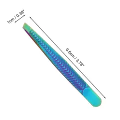 Unique Bargains 1pcs Durable Eyebrow Tweezer for Bathroom Travel Hotel