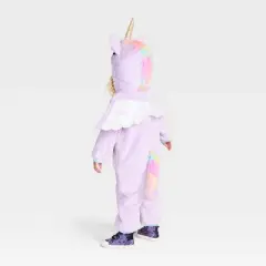 Toddler Unicorn Halloween Costume Jumpsuit - Hyde and EEK! Boutique&trade; Purple