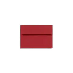 LUX A6 Invitation Envelopes 4 3/4 x 6 1/2 50/Box Holiday Red FE4275-15-50