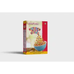 Aiva Fruity Loops Circles Cereal Box &ldquo; Colorful Crunchy Breakfast Rings | Fruity Flavor | Kids Breakfast Cereal | 13.23 OZ (Pack of 2)