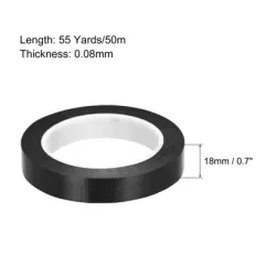 Unique Bargains Self-Adhesive Whiteboard Graphic Line Art Marking Tapes