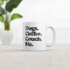 Crazy Dog Dogs Coffee Couch Me Mug Funny Puppy Caffeine Lovers Relaxing Novelty Cup-11oz