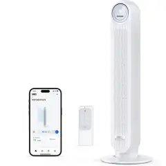 Dreo Nomad Oscillating Smart Tower Fan White