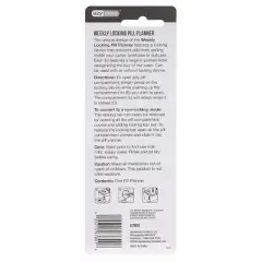 Ezy Dose 7-Day Locking Pill Reminder Small