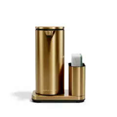 Simplehuman 14 oz. Sensor Pump with Caddy, High-Grade Brass Steel