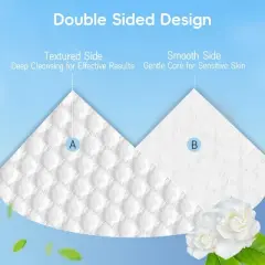 FAAYFIAN Disposable Face Towels XL Face Towelettes Disposable 30 Counts