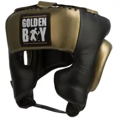Title Boxing Golden Boy Training Headgear - Black/Gold