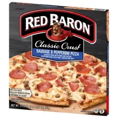 Red Baron Sausage and Pepperoni Classic Crust Frozen Pizza - 21.9oz