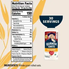 Quaker Oats Old Fashioned Oats - 42oz